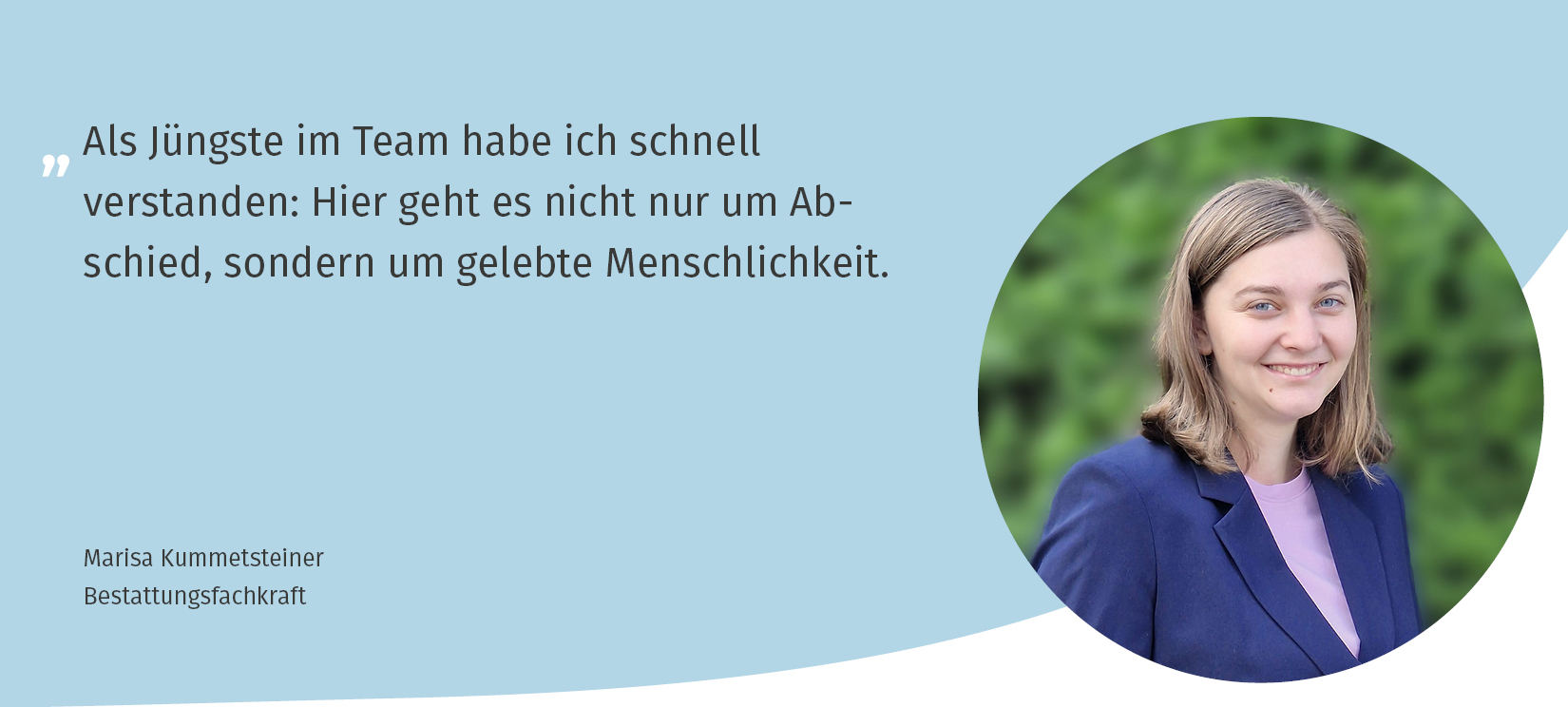 Bild zum Thema Bestattungen Friede - Engagement für die Menschen in Regensburg