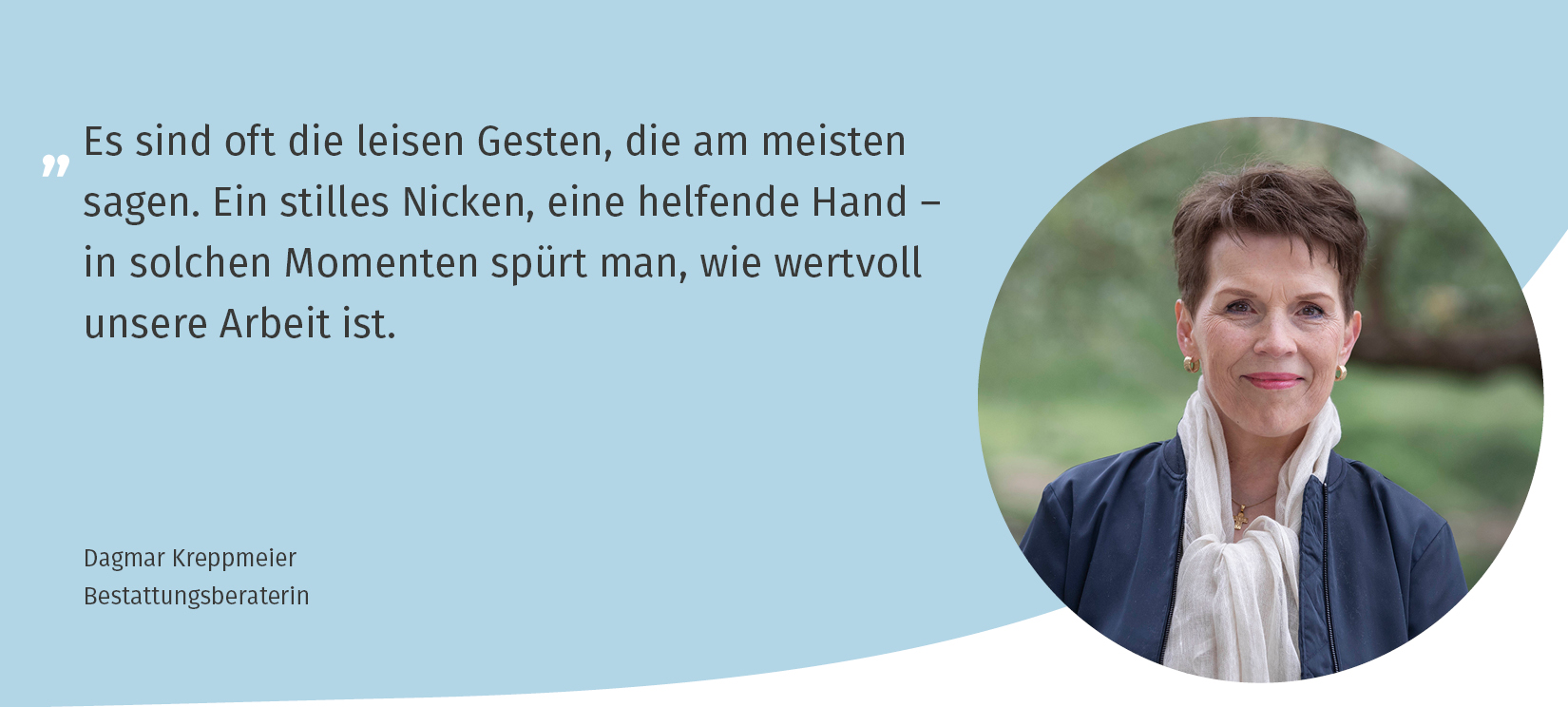 Bild zum Thema Bestattungen Friede - Engagement für die Menschen in Regensburg